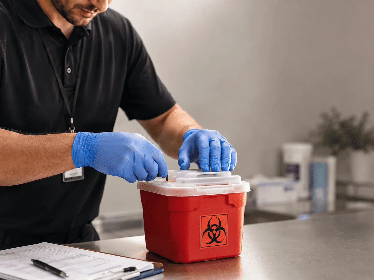 Why choose Sharps Waste Disposal in Palestine, IL